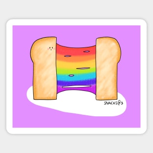 Rainbow Cheese Toast Magnet